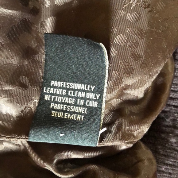 Guess Jeans Genuine Leather Moto Brown Cheetah print Jacket - Picture 4 of 11